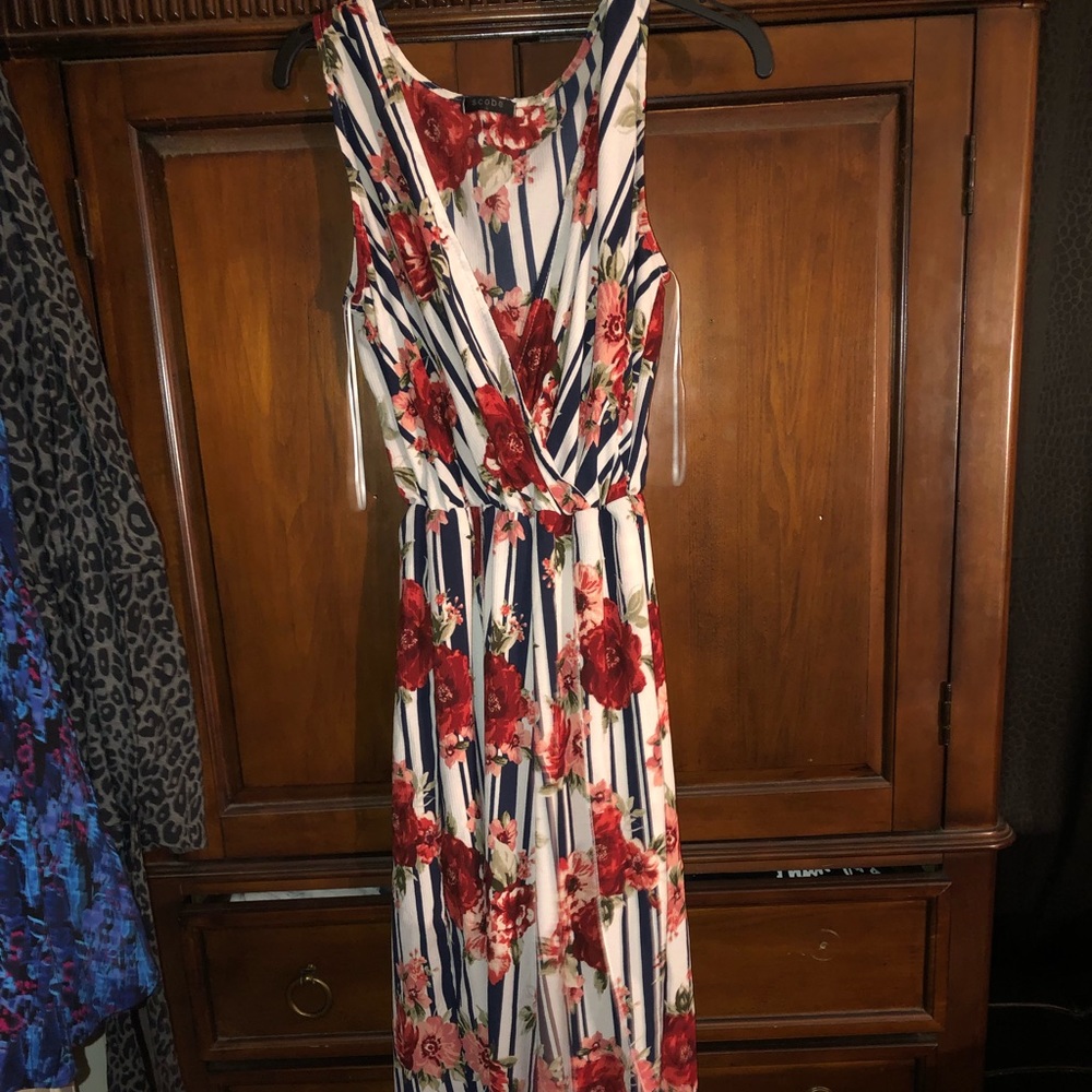 Floral jumpsuit